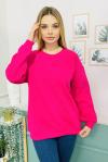 151048 Sardonlu Oversize Sweatshirt